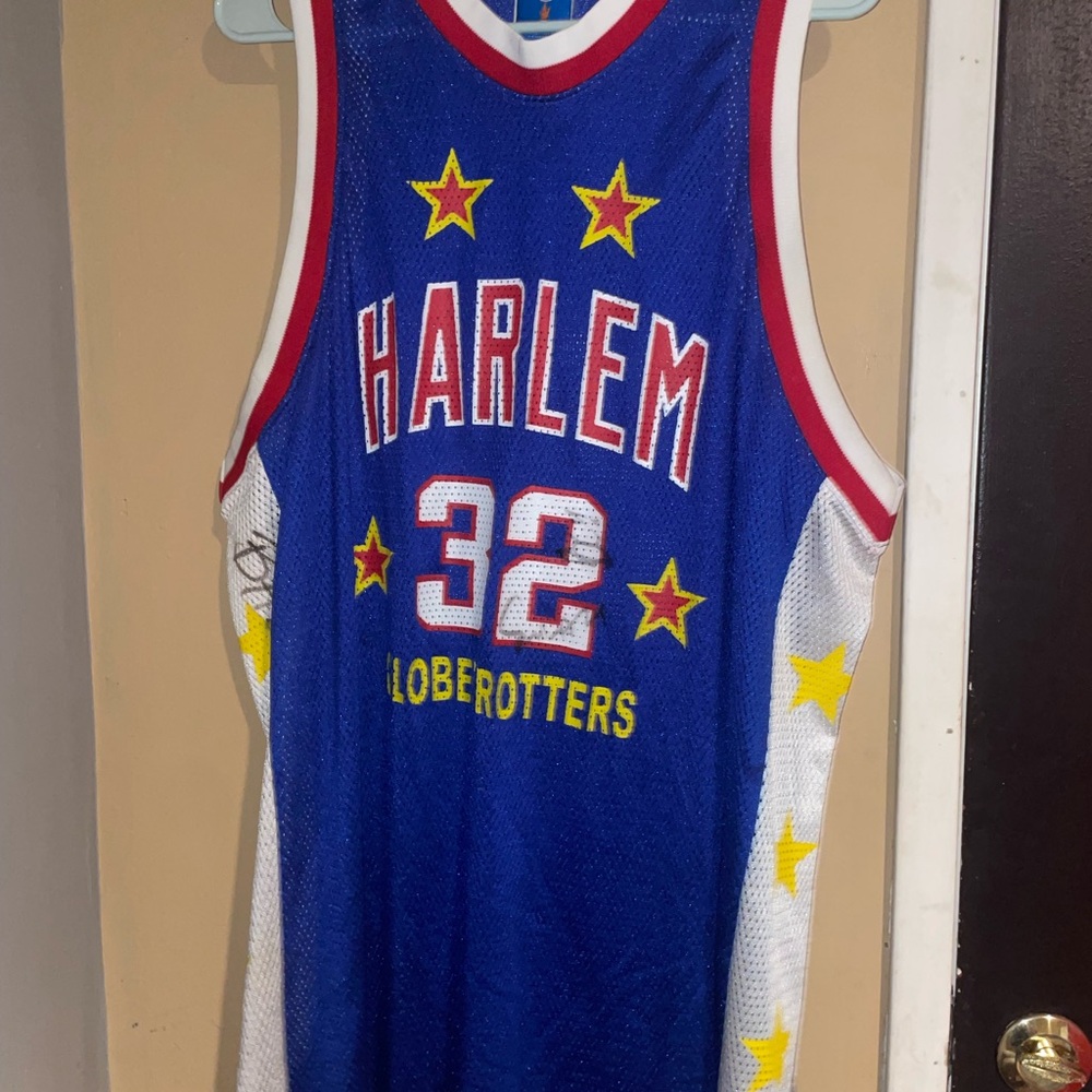 Harlem Globetrotters Blue Jersey